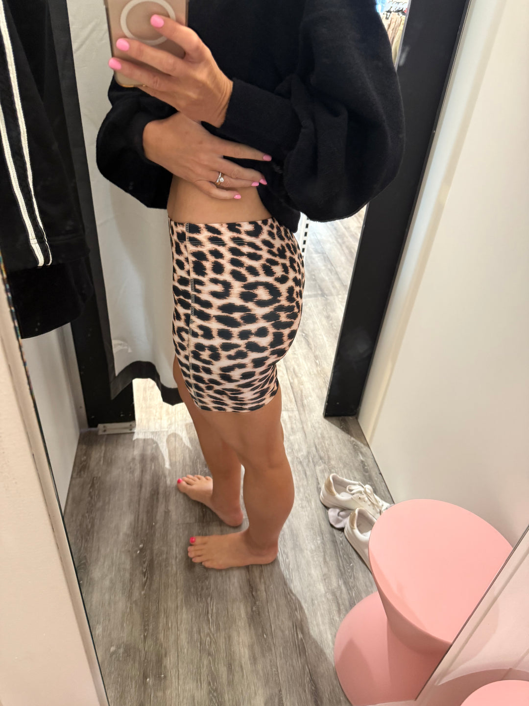 OLLY PRINTED SHORT SKINS - LADIES