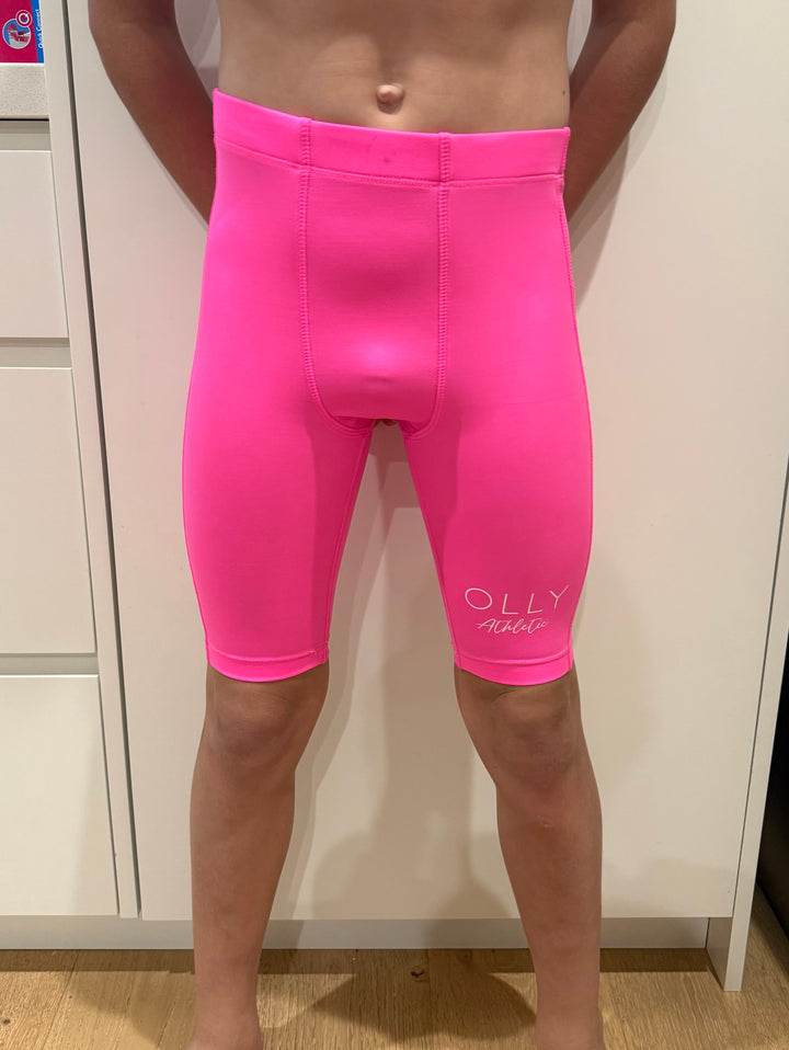 OLLY ATHLETIC CANDY PINK SKINS - BOYS