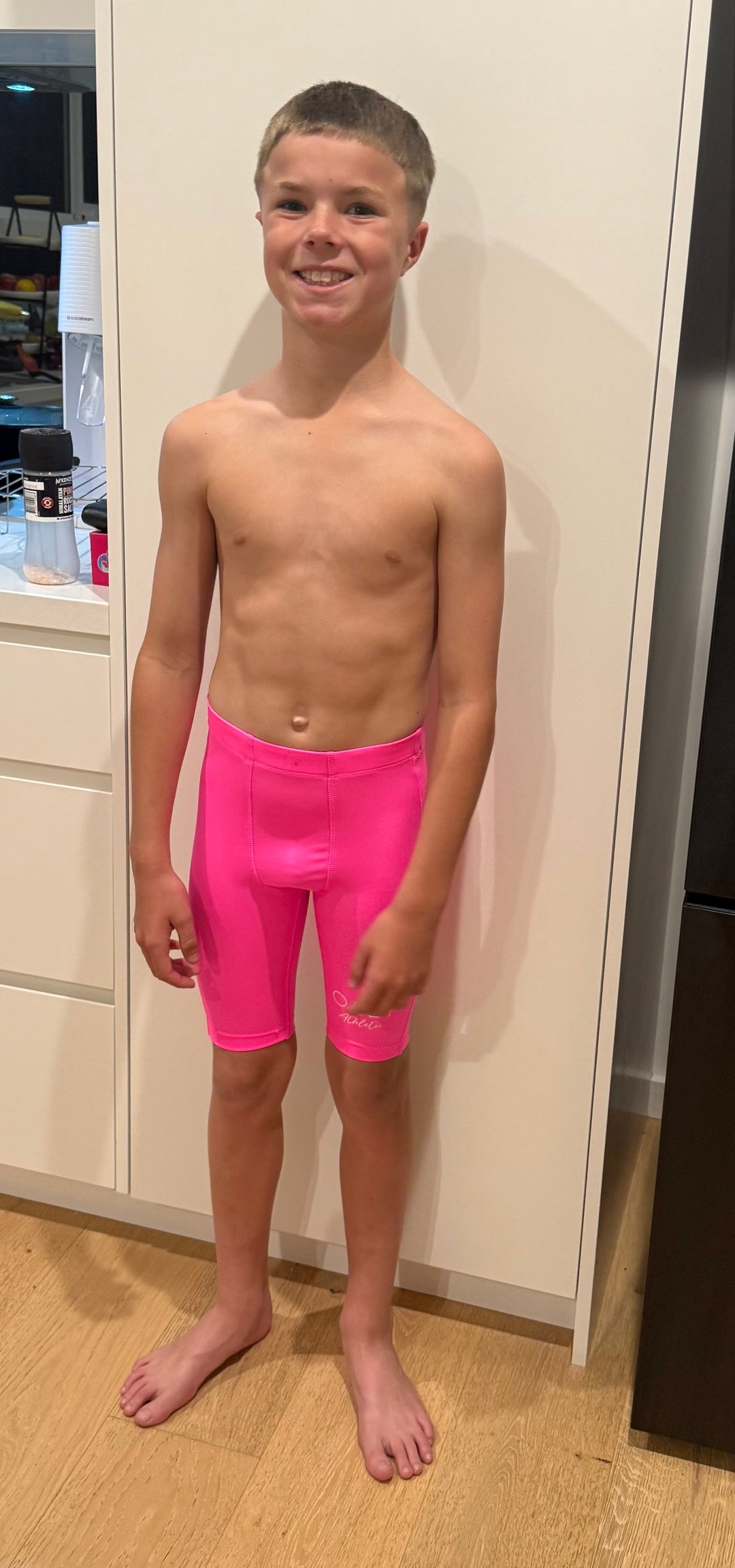 OLLY ATHLETIC CANDY PINK SKINS - BOYS