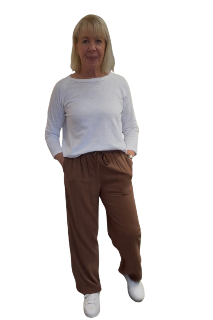 JACKIE'S WIDE LEG PANTS