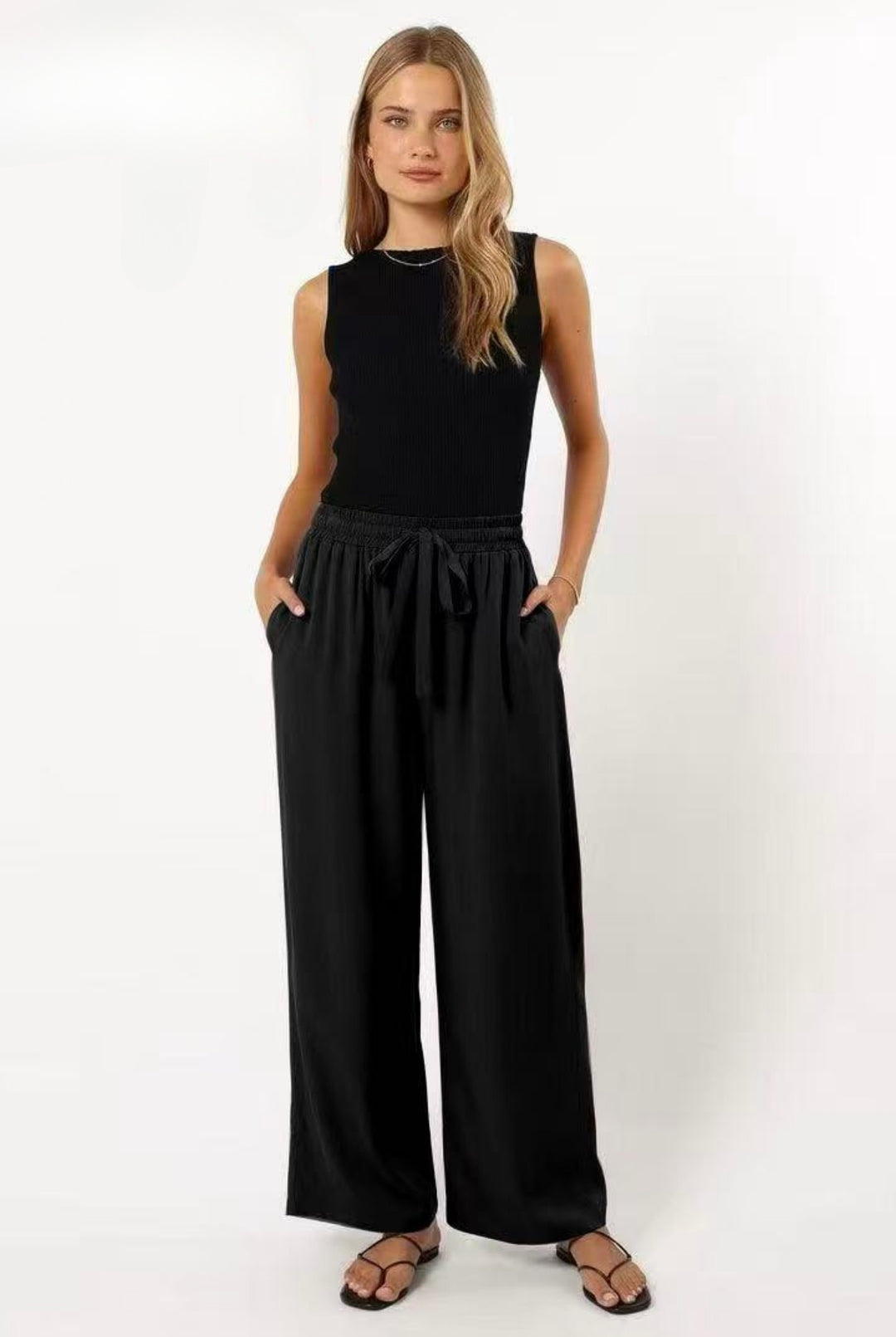 JACKIE'S WIDE LEG PANTS