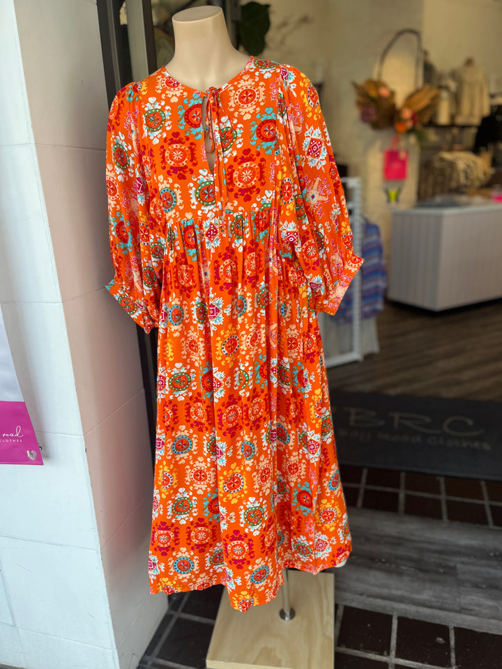 BOHO MEL MIDI DRESS