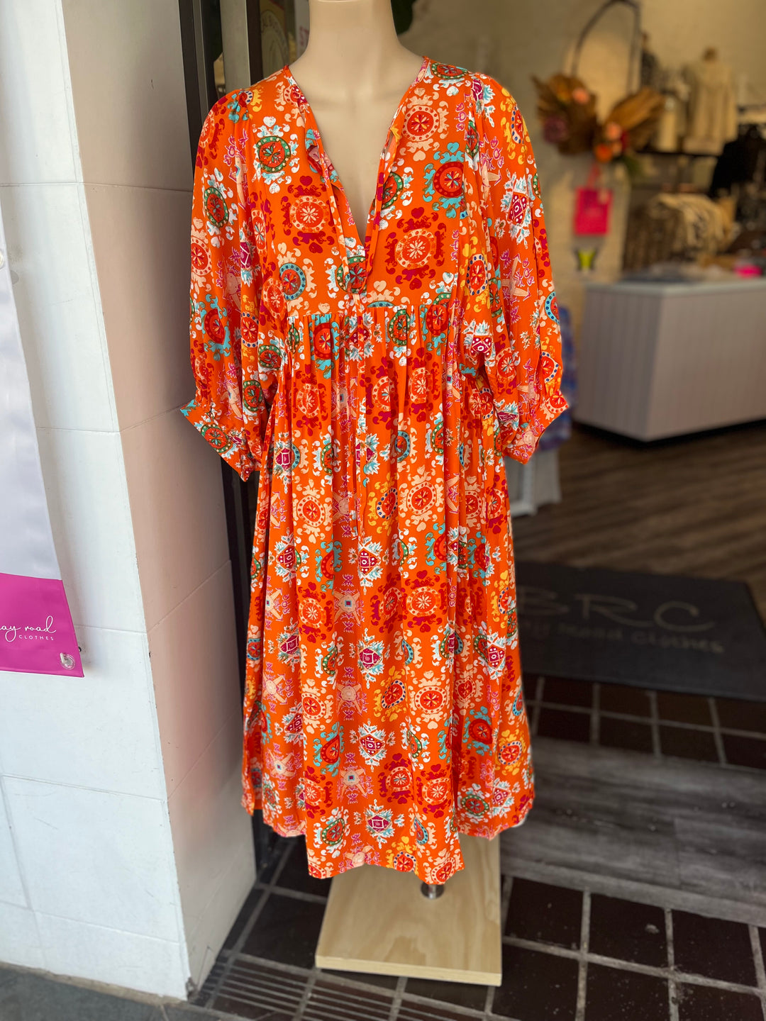 BOHO MEL MIDI DRESS