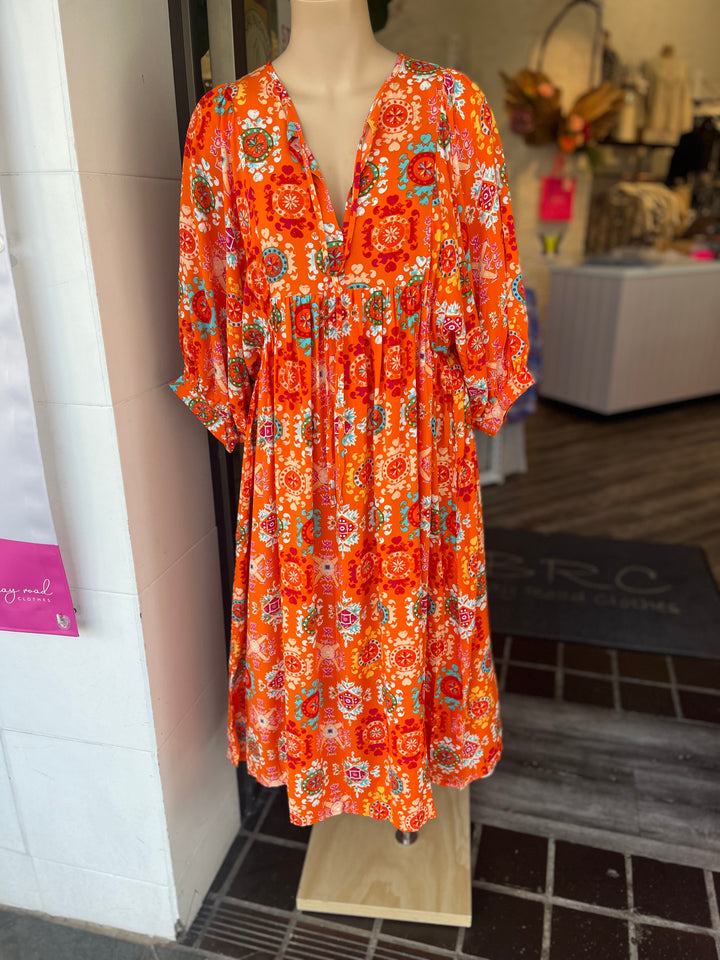 BOHO MEL MIDI DRESS