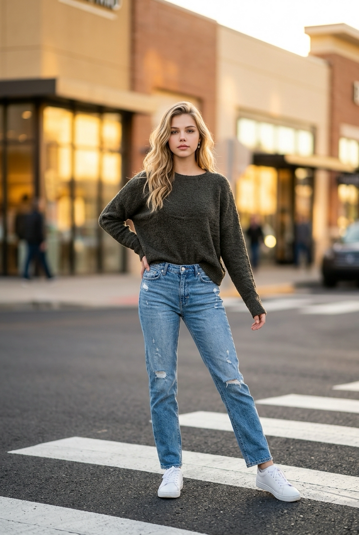 BEST SELLING CROP JUMPER