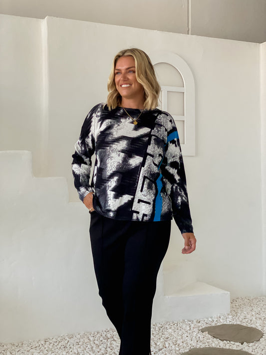 FABER PRINT PULLOVER