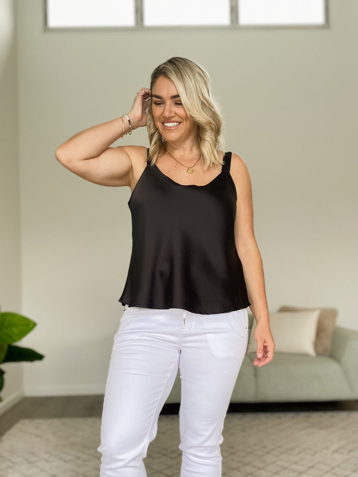 TWO T'S SATIN CAMI