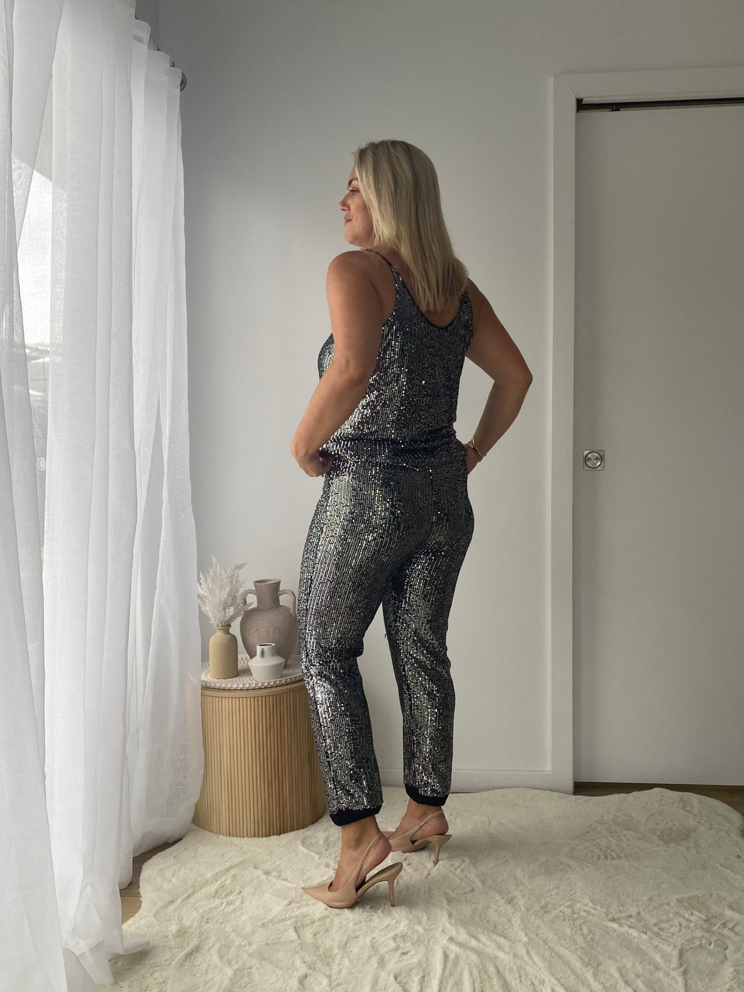 ACCECANTE SEQUIN SINGLET