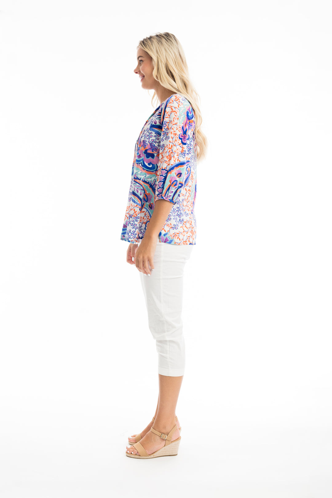 ORIENTIQUE RADHANAGAR TOP PLEATED