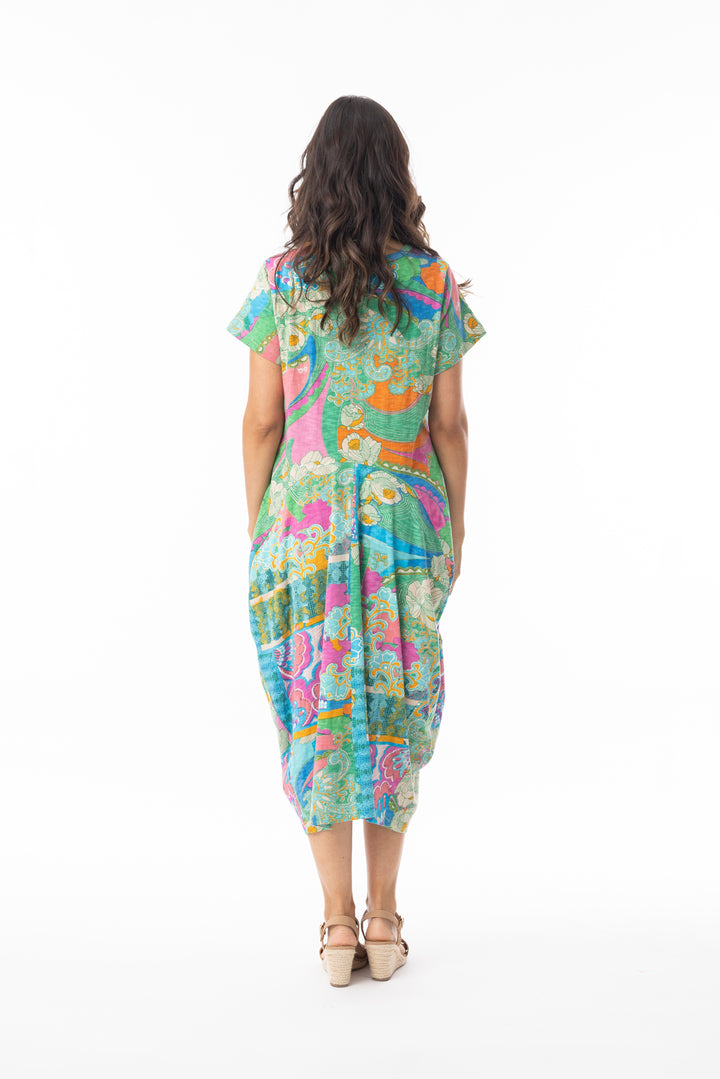 ORIENTIQUE SANTA CRUZ DRESS BUBBLE