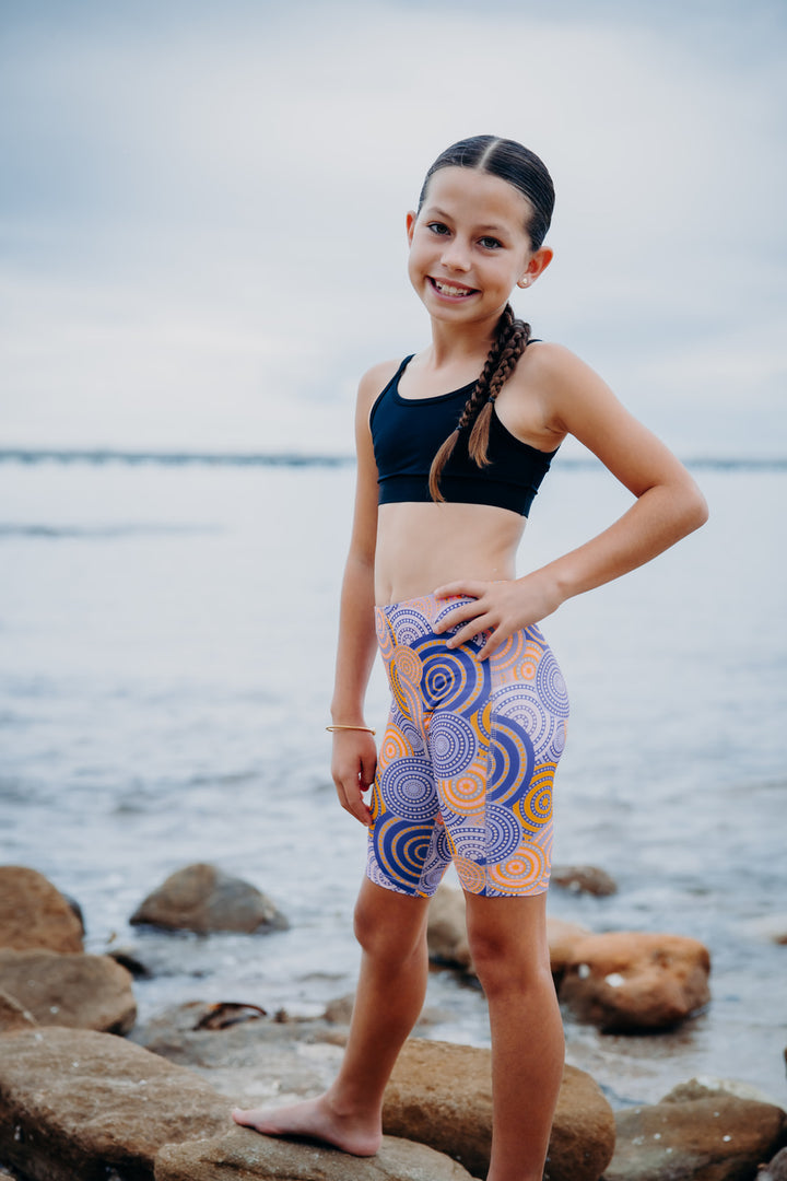 OLLY ATHLETIC PRINTED SKINS - GIRLS