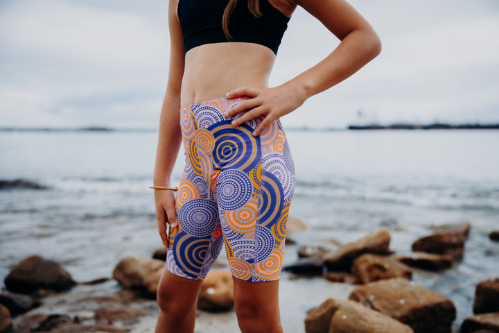 OLLY ATHLETIC PRINTED SKINS - GIRLS