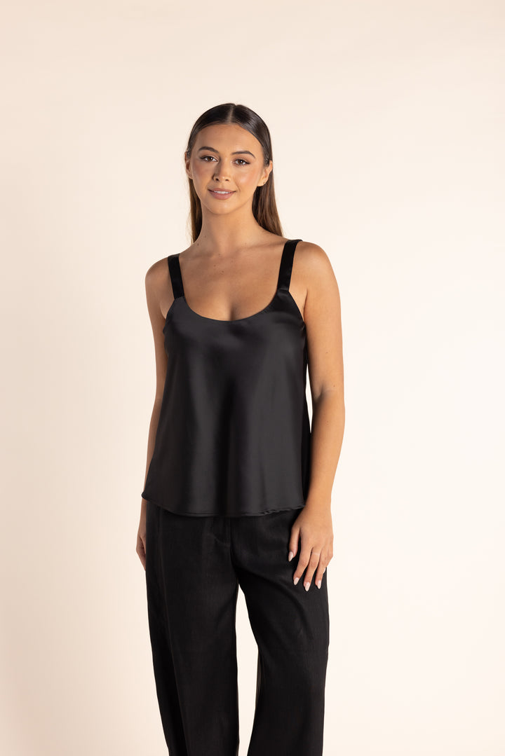 TWO T'S SATIN CAMI