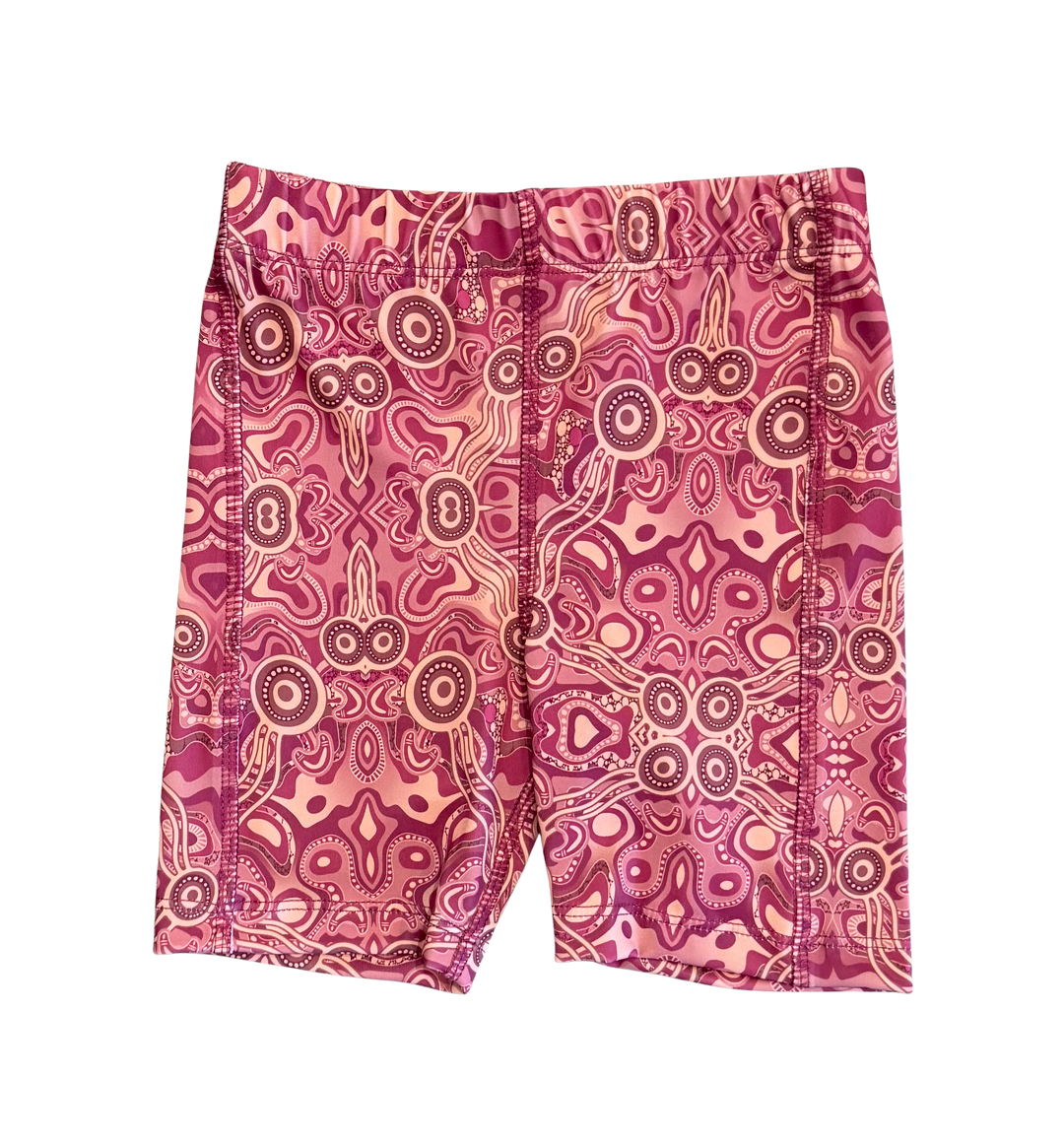OLLY ATHLETIC INDIGENOUS SHORT SKINS - GIRLS