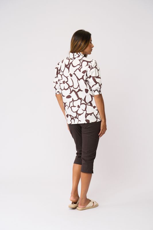 FOIL FUSS FREE CAPRI PANT