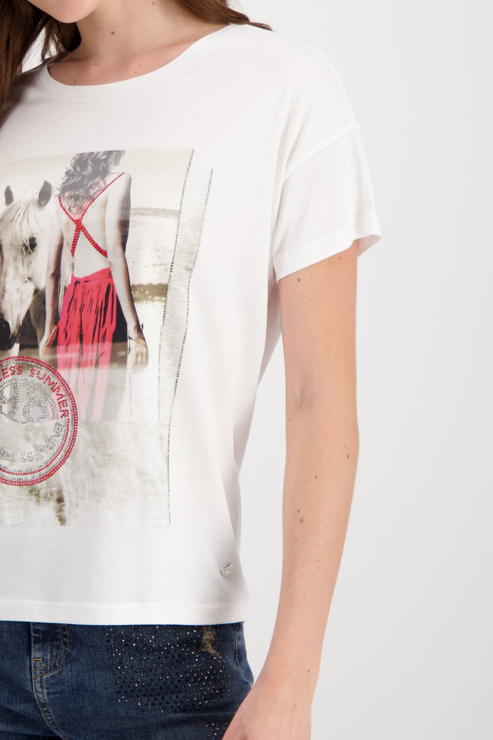 MONARI SHIRT WOMAN + HORSE