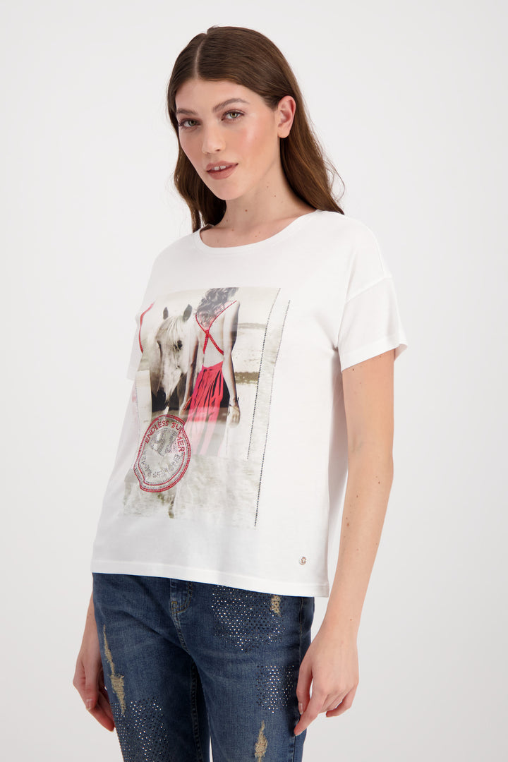 MONARI SHIRT WOMAN + HORSE