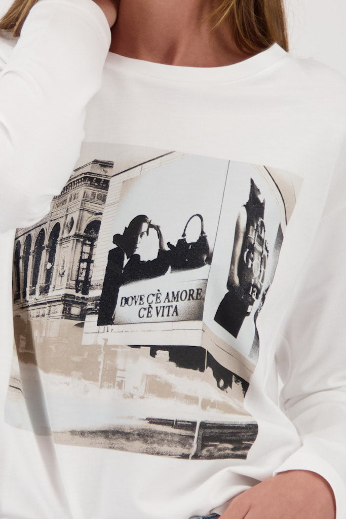 MONARI CITY PRINT T SHIRT 809380
