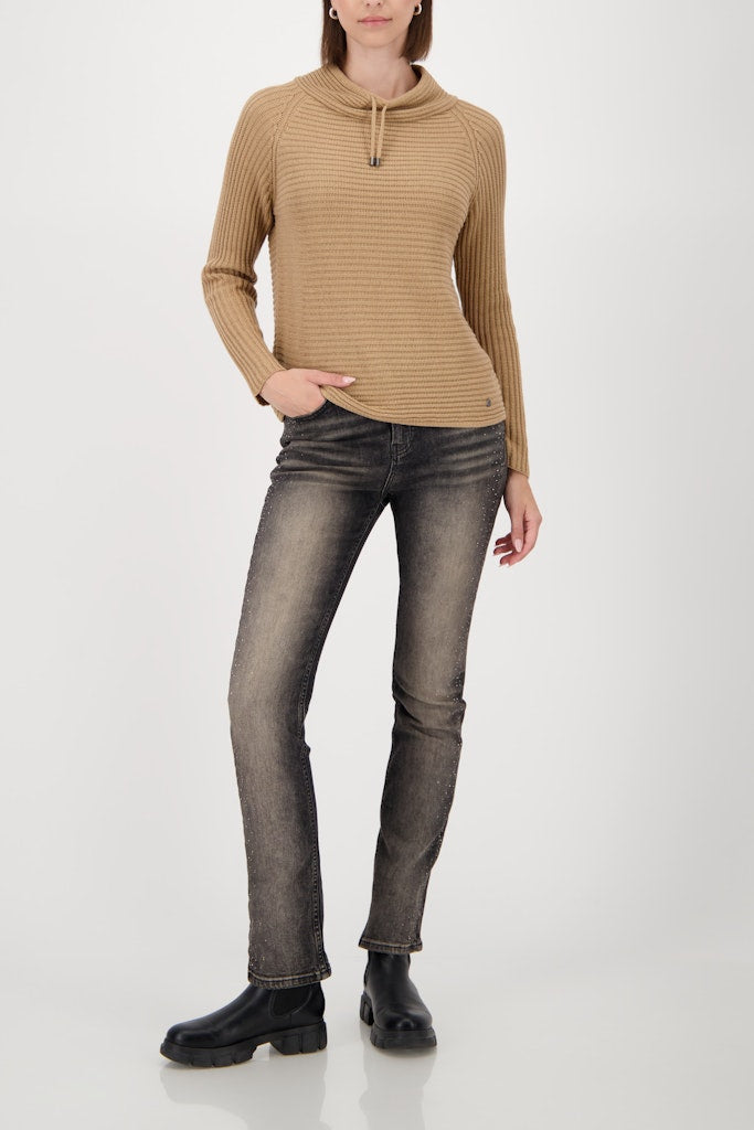 MONARI BASIC RIB SWEATER 809512