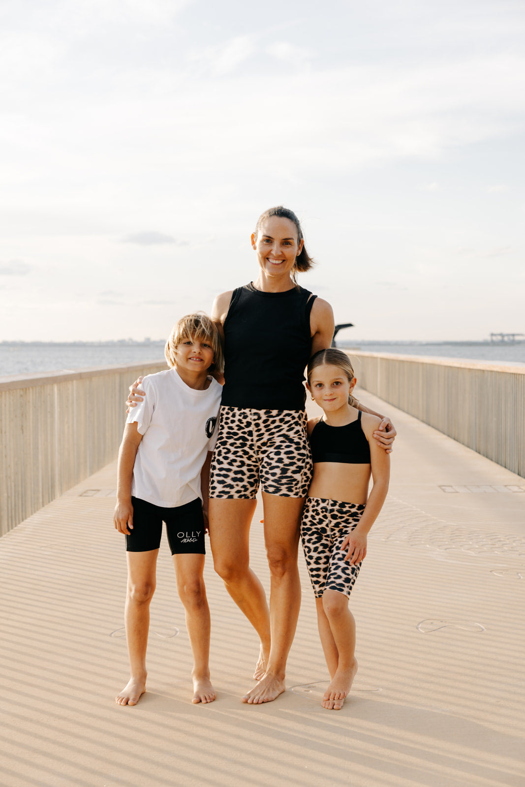 OLLY PRINTED SHORT SKINS - LADIES